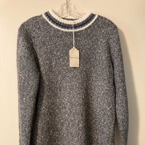 Charcoal mock turtleneck